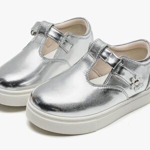 DADAWEN Girls Cute Mary Jane Flats